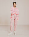 Jogger Elástico Cintura,ROSA EMPOLVADO
